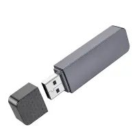 Memory Card Reader HB45 Spirit 2-in-1 USB 2.0 up to 480Mbps and 2TB for Mico SD and SD Metal Grey