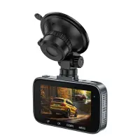 Windshield Cam Hoco DV6 1080p/30fps Full HD 200mAh Ultra Wide Angle Lens 140° 3" Display Park/Night Mode and Rear Camera 720P