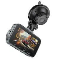 Windshield Cam Hoco DV6 1080p/30fps Full HD 200mAh Ultra Wide Angle Lens 140° 3" Display Park/Night Mode and Rear Camera 720P