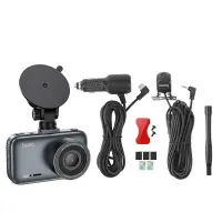 Windshield Cam Hoco DV6 1080p/30fps Full HD 200mAh Ultra Wide Angle Lens 140° 3" Display Park/Night Mode and Rear Camera 720P