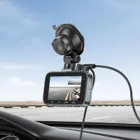 Windshield Cam Hoco DV6 1080p/30fps Full HD 200mAh Ultra Wide Angle Lens 140° 3" Display Park/Night Mode and Rear Camera 720P