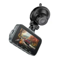 Windshield Cam Hoco DV5 1080p/30fps Full HD 200mAh Ultra Wide Angle Lens 140° 3" Display Park/Night Mode