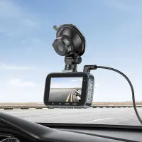 Windshield Cam Hoco DV5 1080p/30fps Full HD 200mAh Ultra Wide Angle Lens 140° 3" Display Park/Night Mode