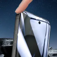 Tempered Glass Hoco Premium Series A37 Plus 120CC Large Arc Edges 28° Privacy Angle Dustproof 0.4mm 3D Anti-Static for Apple iPhone 15 Plus