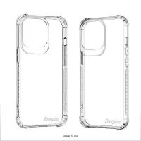 Case Shockproof Hardcase Ultra Slim Energizer for Apple iPhone 13 Pro Transparent