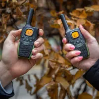 Walkie Talkie Sencor SMR 131 Set 2pcs with Hands Free Reception Range of Coverage 7 km 3AAA Black/Green