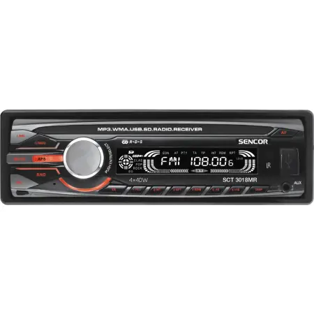 Sencor SCT 3018MR Car Radio with USB/SD/RDS MP3/WMA Player







