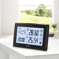 Weather Station - Clock - Alarm Clock Sencor SWS 2850 with Wireless Sensor and LCD Touch Screen