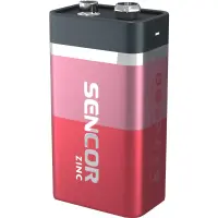 Battery Sencor SBA 6F22 Zinc-Carbon 9V