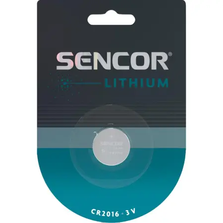 Lithium Battery SENCOR SBA CR2016 1BP Li