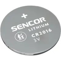 Lithium Battery SENCOR SBA CR2016 1BP Li