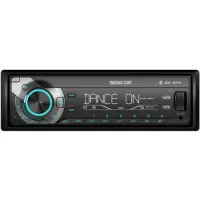 Sencor SCT 5052BMR BT/USB/SD Car Radio supports MP3/WMA/FLAC/WAV/AAC