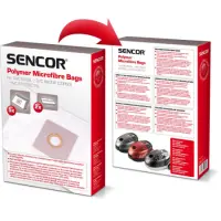 Disposable Bags Sencor SVCX 1052 for Sencor Vacuum Cleaner SVC 660/670 5pcs + 1  filter