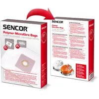 Disposable Bags Sencor SVCX 0552 for Sencor Vacuum Cleaner SVC 530 5pcs + 2 filters