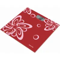 Bathroom Scale Glass Sencor SBS 2507RD Red