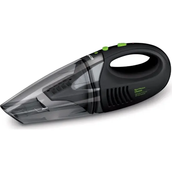 Rechargeable Hand Vacuum Cleaner for Solids & Liquids Sencor SVC 190B Black