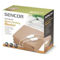 Electric Underblanket Sencor SUB 281BE Double 120W Beige