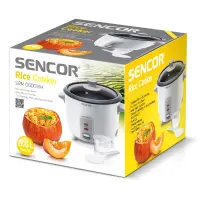 Electric Rice Steamer 600ml Sencor SRM 0600WH White