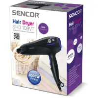 Hair Dryer with 3 Power Levels 2200W Sencor SHD 108VT Black