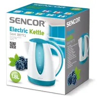 Kettle Dual Level Indicator 1.8lt 2000W Sencor SWK 1817TQ Blue