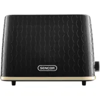 Toaster 930W 3D Pattern Design Sencor STS 7201BK Black