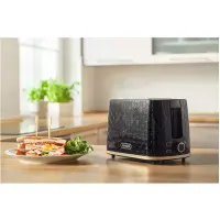 Toaster 930W 3D Pattern Design Sencor STS 7201BK Black