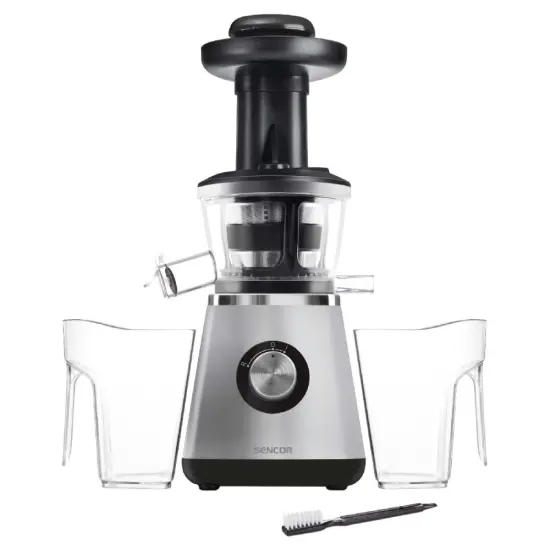 Slow Squeeze Juicer 400W Sencor SSJ 4041BK Black/Silver