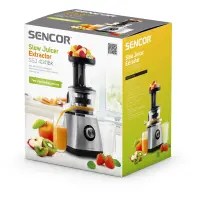 Slow Squeeze Juicer 400W Sencor SSJ 4041BK Black/Silver