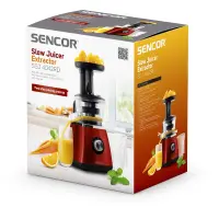 Slow Squeeze Juicer 400W Sencor SSJ 4042RD Red