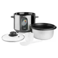 Electric Rice Steamer 1lt Stainless Steel Sencor SRM 1000SS Silver