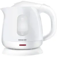 Kettle Sencor SWK 1010WH 1lt 1100W with Removable and Washable Dirt and Salt Filter White