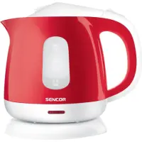 Kettle Sencor SWK 1014RD 1lt 1100W with Removable and Washable Dirt and Salt Filter Red