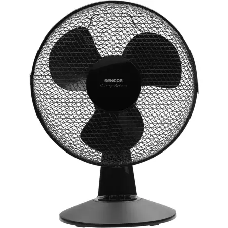Desktop Fan Sencor SFE 3011BK 35W with 3 Speeds Horizontal Rotation of 90° Black