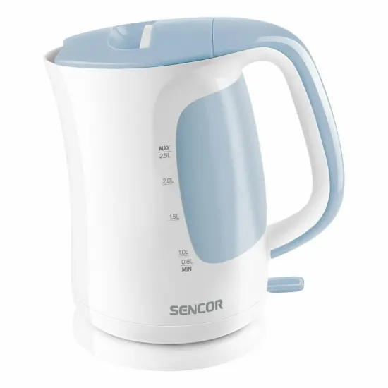 Kettle with Double Level Indicator 2.5lt 2200W Sencor SWK 2510WH White