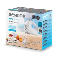 Hand Mixer 5 Speeds 200W Sencor SHM 5400WH White/Grey