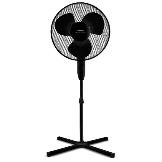 Pedestal Fan Sencor SFN 4031BK 40W 3-Speed Diameter 40cm Black