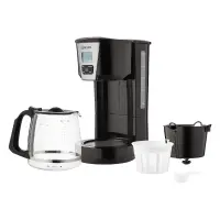 Filter Coffee Maker with LCD Screen 1.8lt 1000W Sencor SCE 5070BK Black