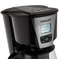 Filter Coffee Maker with LCD Screen 1.8lt 1000W Sencor SCE 5070BK Black