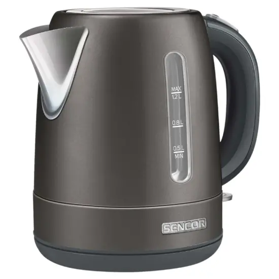 Electric Kettle 1,2lt Metallic Sencor SWK 1228BK Black