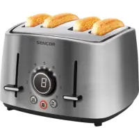 Toaster 4 places 1600W Stainless Steel Sencor STS 5070SS Silver