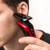 Rechargeable Shaver with 4D Technology Sencor SMS 5013RD Red