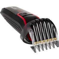 Rechargeable Hair Clipper & Trimmer with 4 Heads Sencor SHP 6201RD Red