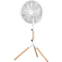 Pedestal Fan Sencor SFN 4080WH 50W 3-Speed Diameter 40cm Metal Body with Real Wood