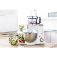 Food Processor 8 Speeds 6 in 1 4.5lt 1000W Sencor STM 4467CH White/Gold