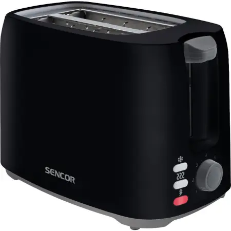 Toaster with 3 Functions 750W Sencor STS 2607BK Black