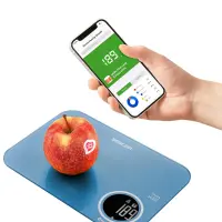 Kitchen Scale 5Kg Sencor SKS 7072BL LCD Screen and Bluetooth Connectivity to Mobile App Blue