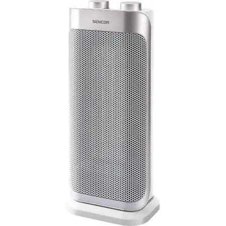 Ceramic Fan Heater Room Floor Sencor SFH 8050SL 2000W Silver