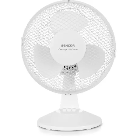 Table Fan Diameter 23cm Sencor SFE 2310WH White