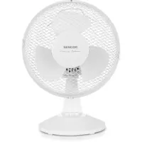 Table Fan Diameter 23cm Sencor SFE 2310WH White