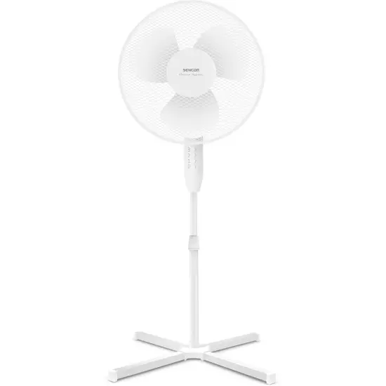 Pedestal Fan Sencor SFN 4010WH 40W 3-Speeds Diameter 40cm White

